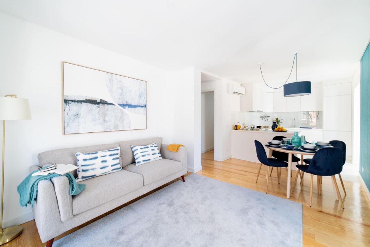 ליסבון Blue By The River 2 - Elegant Two-Bedroom In Santos מראה חיצוני תמונה