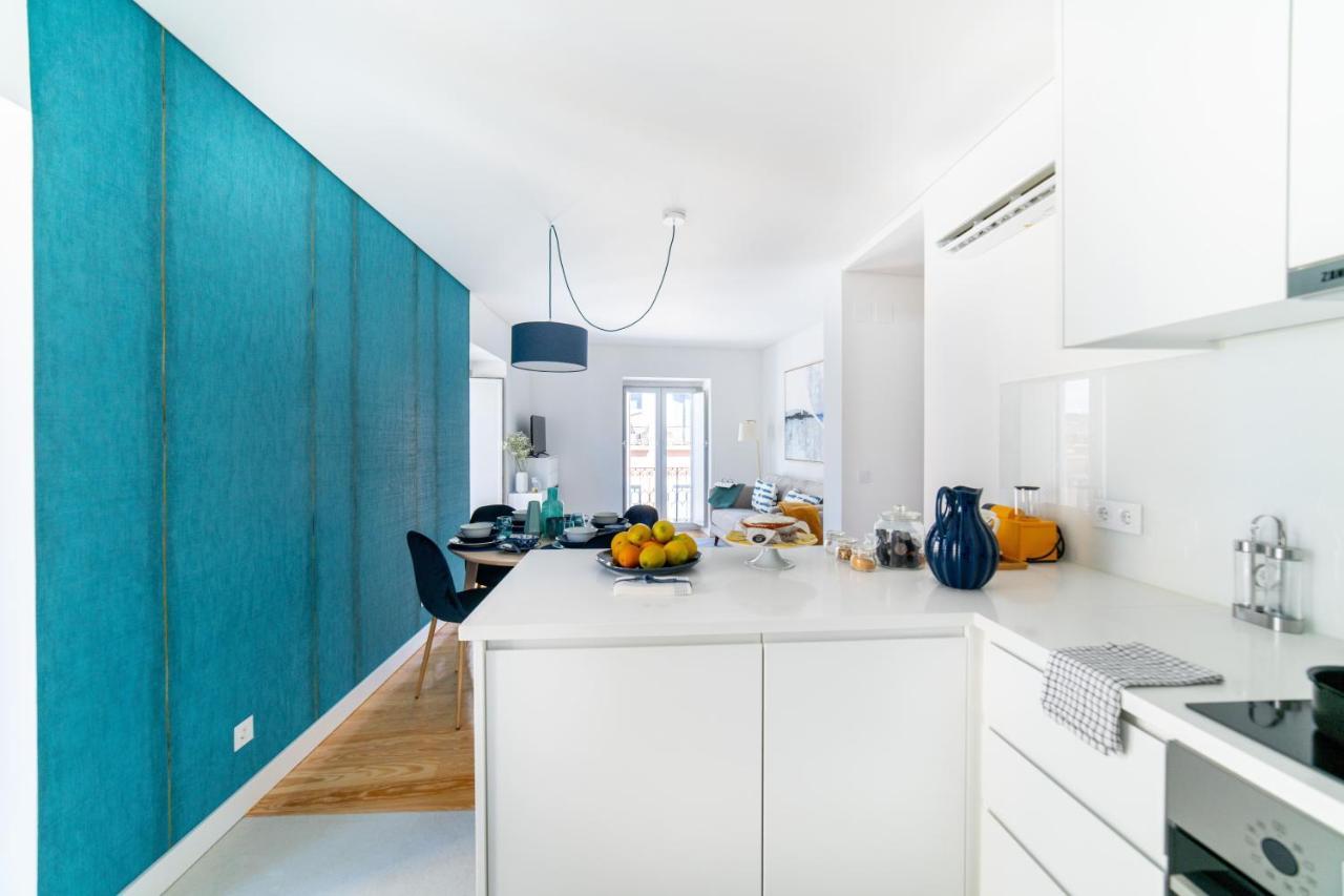ליסבון Blue By The River 2 - Elegant Two-Bedroom In Santos מראה חיצוני תמונה